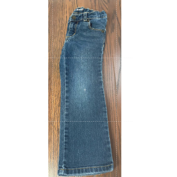 Lot Girls Jeans Denim Skinny Leg Jeans SZ 4T Teal Blue Leggings - Picture 14 of 15